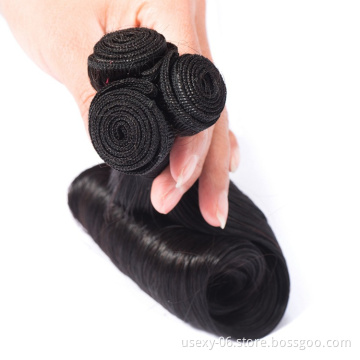 Wholesale Magic Curl Hair One Donor Health Unprocessed Virgin Hair Super Double Drawn Hair